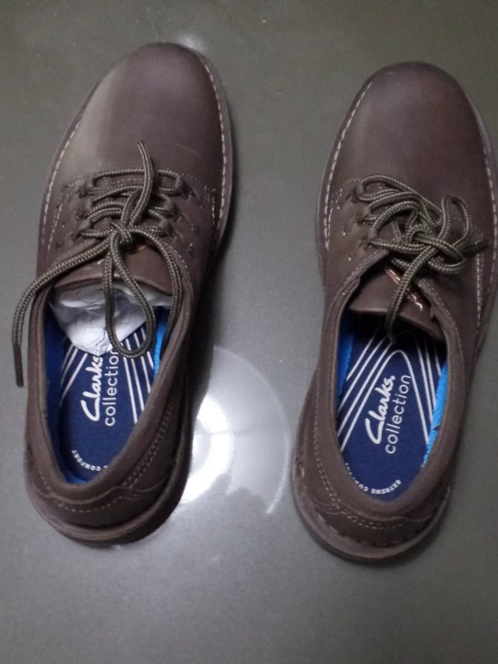 CLARKS Collection Men's Leather Eastford Shoes - NWT - SIZE: 7.5